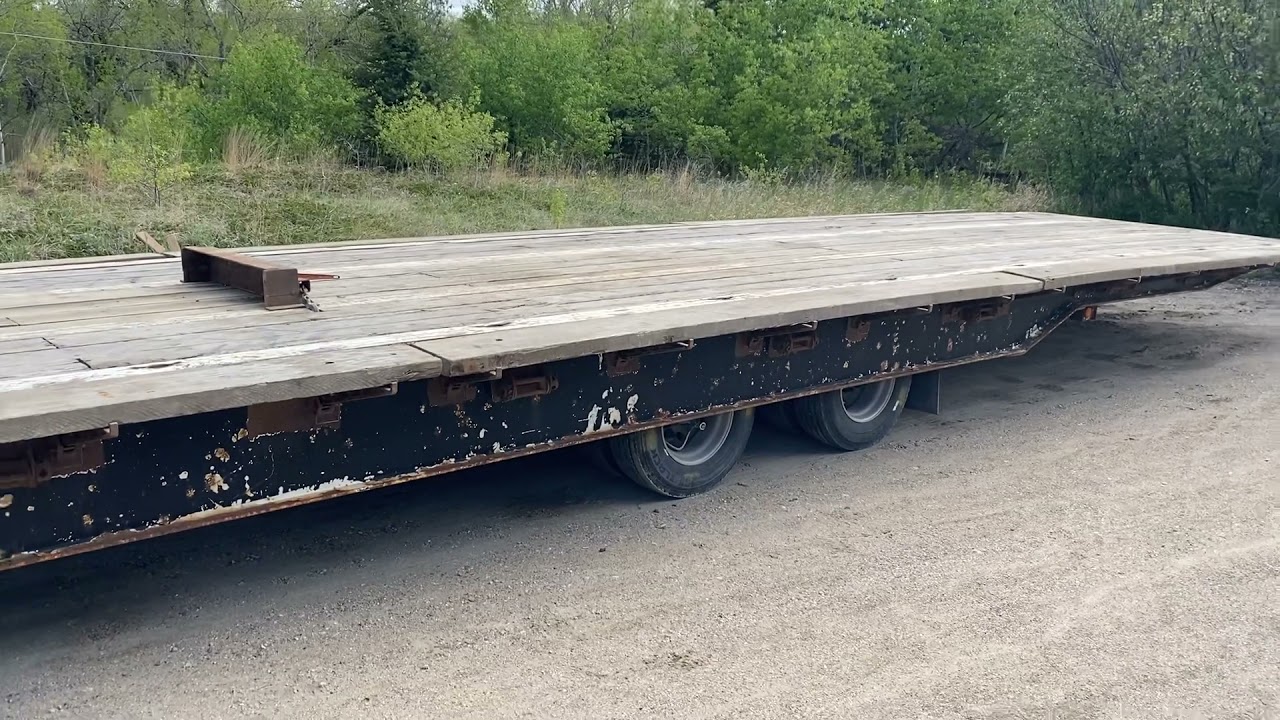 2006 Trail Eze TE801 Lowboy Tandem Trailer
