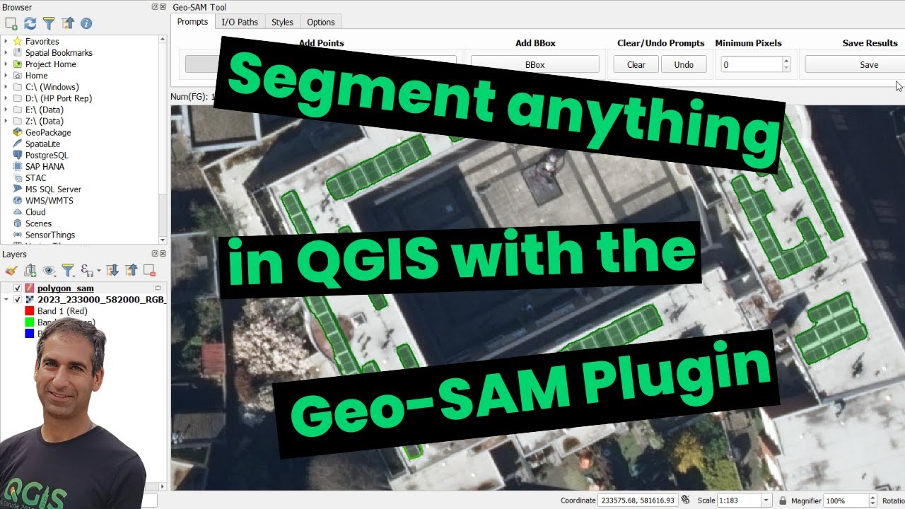 Segment Anything in QGIS with the Geo-SAM Plugin