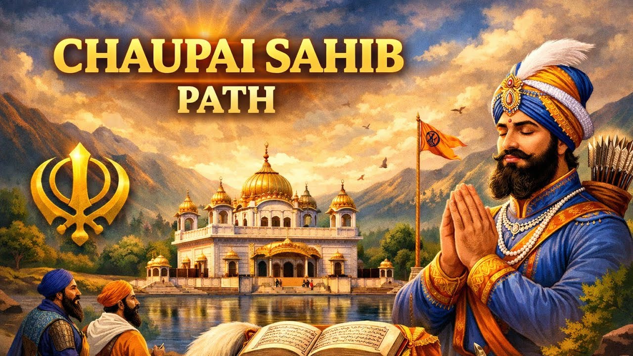 Chaupai Sahib Path ਚੌਪਈ ਸਾਹਿਬ ਪਾਠ चौपाई साहिब पाठ#chupaisahib #livegurbani