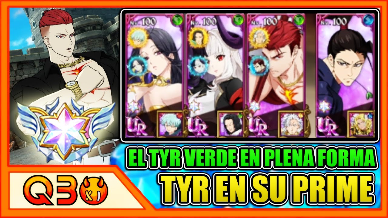 ¡RAGNAROK ESTÁ EN SU PRIME! LA RELIQUIA DE TYR EN EL VERDE ES UNA LOCURA. | 7DS: Grand Cross