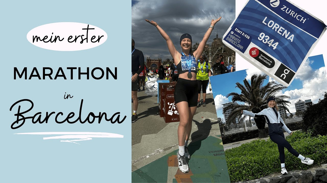 MEIN 1. MARATHON! I Barcelona Race Weekend  ☀️
