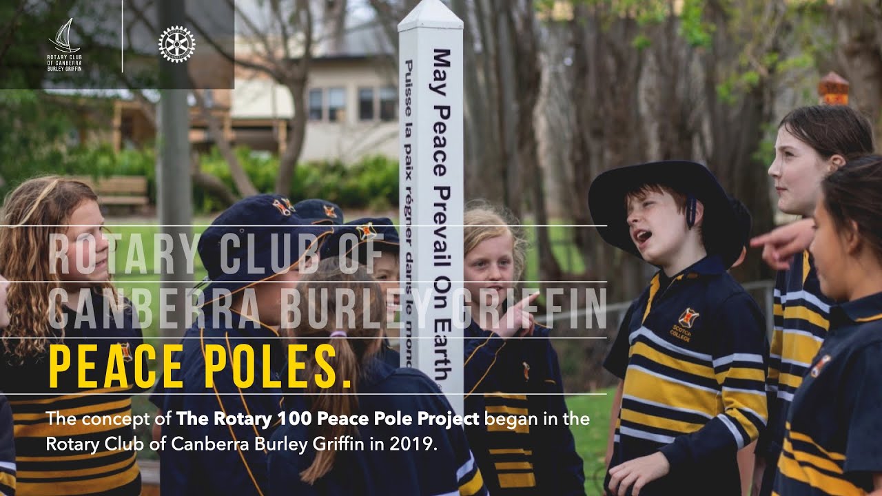 The history of the Rotary Peace Pole Program.