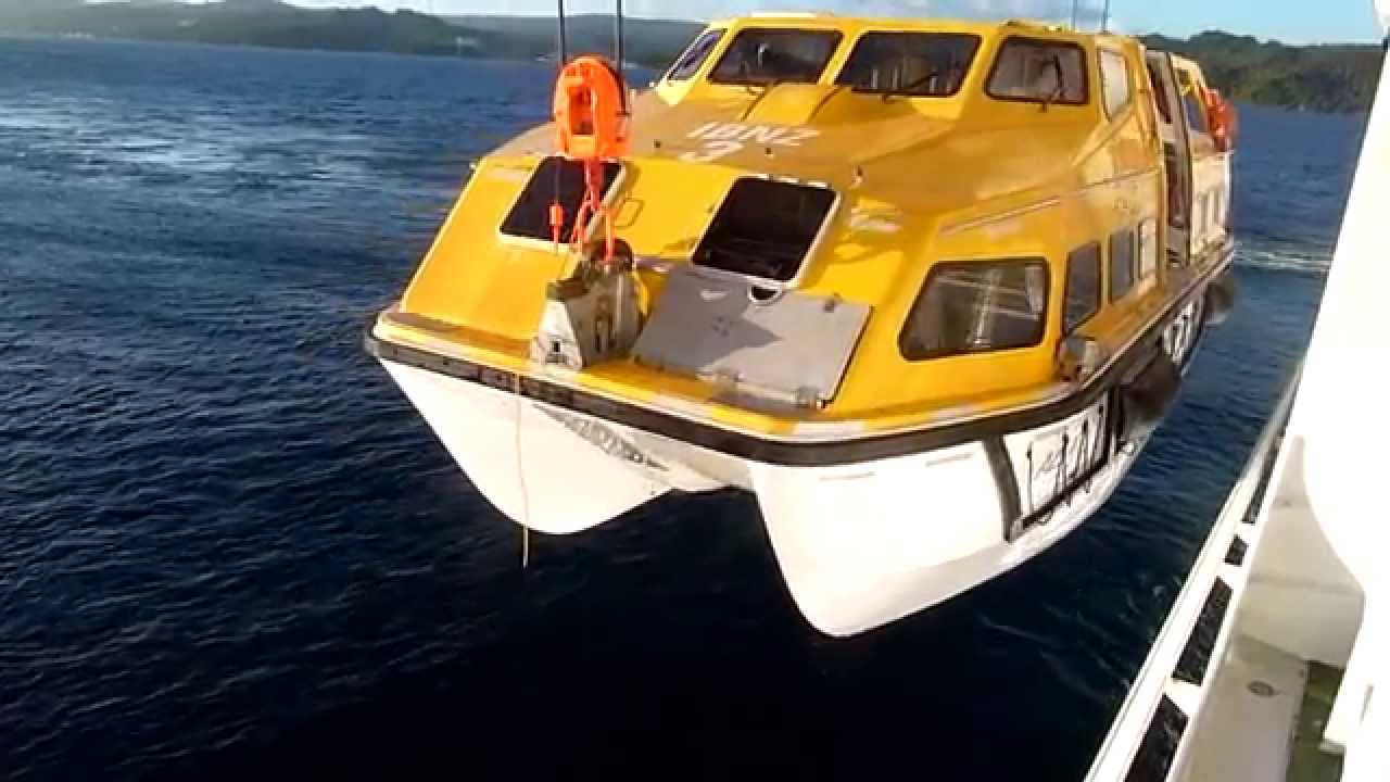 AIDA - Tender Boot an Bord