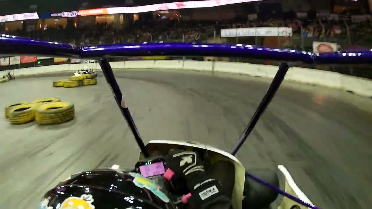Champ Kart Onboard 1/10/26 - Allentown / A-Main Feature Race