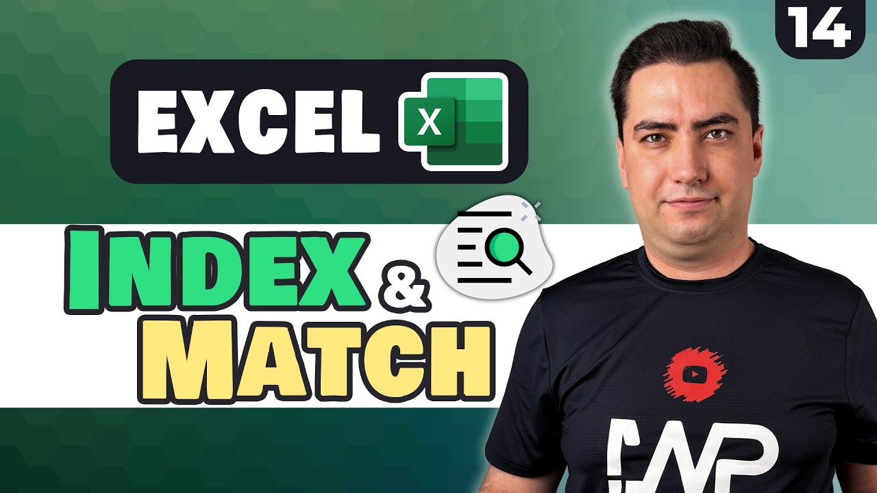 آموزش INDEX + MATCH در اکسل | جایگزین حرفه‌ای VLOOKUP (جلسه 14)