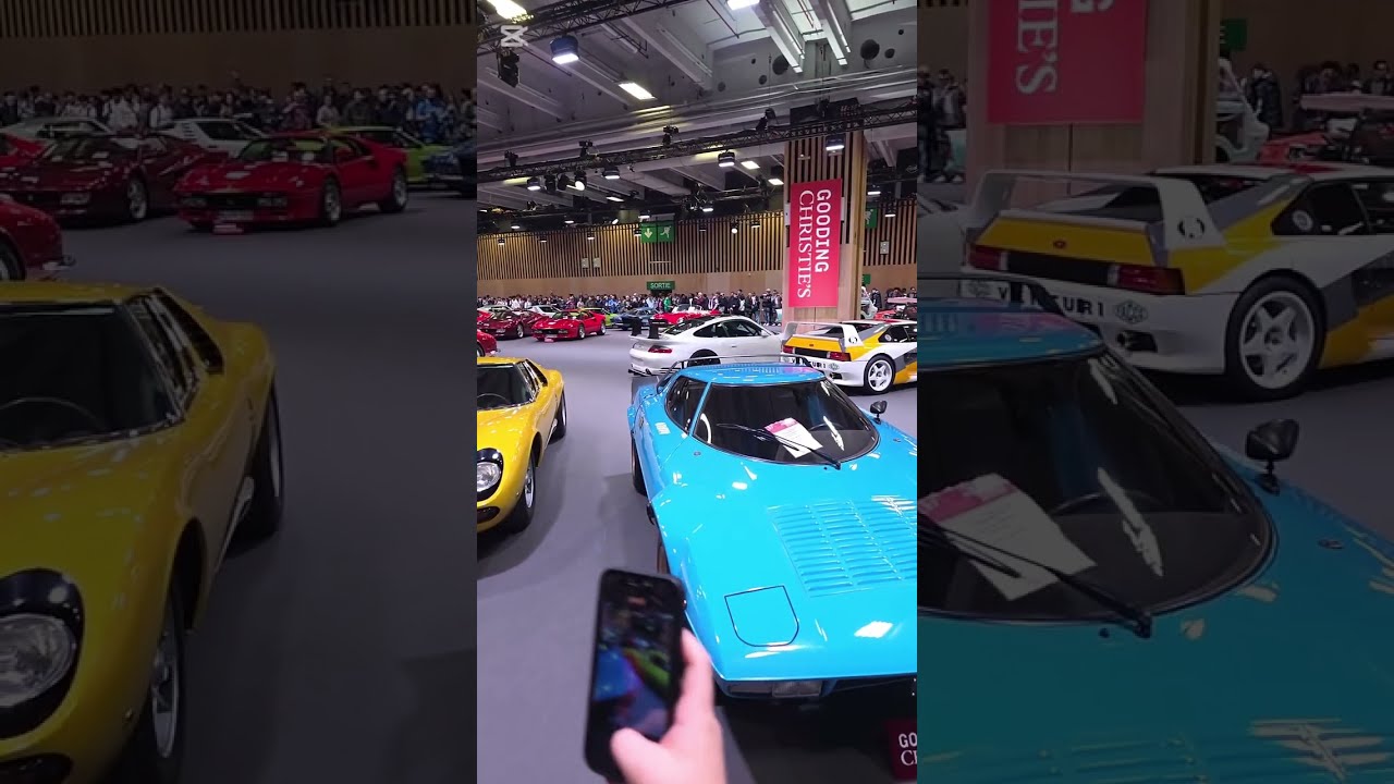 Voitures MILLIONNAIRES aux enchères à Rétromobile 2026 🔥 Prix DÉLIRANTS !