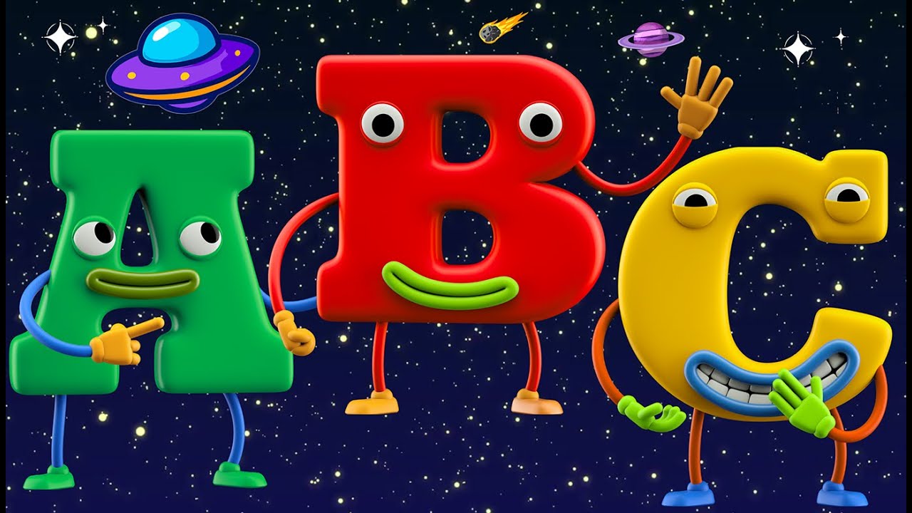 Песня ABC в разных стилях | Свежие образы | Красочный алфавит для детей от А до Я