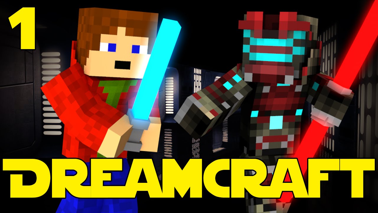 STAR WARS! - Minecraft Dream Craft Ep.1 w/Porty!