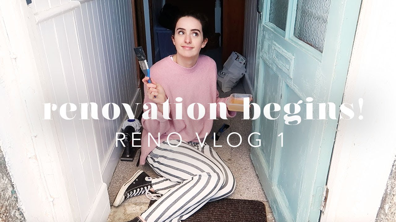 OUR CORNISH COTTAGE: THE RENOVATION BEGINS! RENO VLOG 1