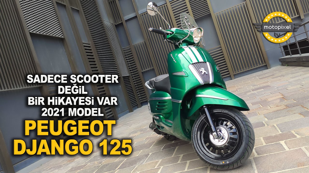 Sadece Scooter Değil, Bir Hikayesi Var! Yeni Peugeot Django 125