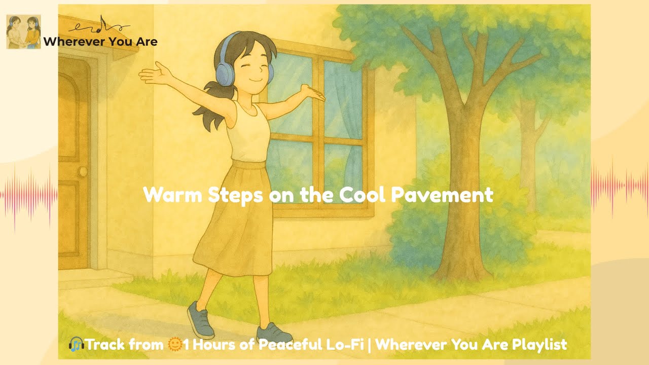 🚶&zwj;♀️ Warm Steps on the Cool Pavement &ndash; Lo-Fi by Wherever You Are