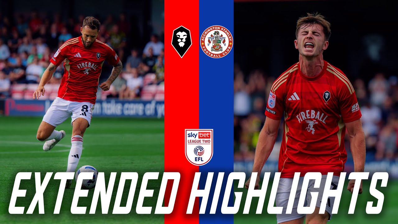 BACK-TO-BACK WINS IN THE LEAGUE ✌️ | Salford City 2-1 Accrington Stanley | Extended Highlights