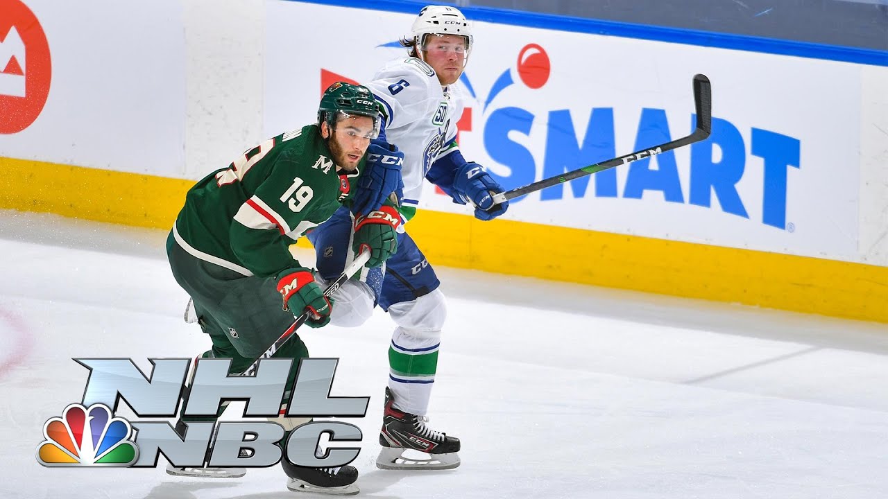 NHL Stanley Cup Qualifying Round: Canucks vs. Wild | Game 3 EXTENDED HIGHLIGHTS | NBC Sports