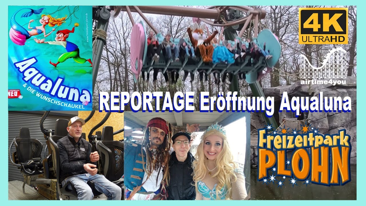 Eröffnung Aqualuna & Die Wunschschaukel REPORTAGE - Freizeitpark Plohn  18.04.2025 - ART ENGINEERING