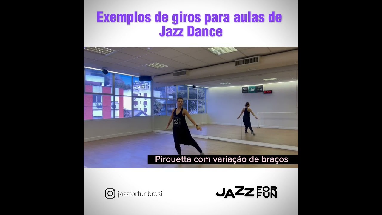 Giros de Jazz Dance (Jazz Dance Turns)
