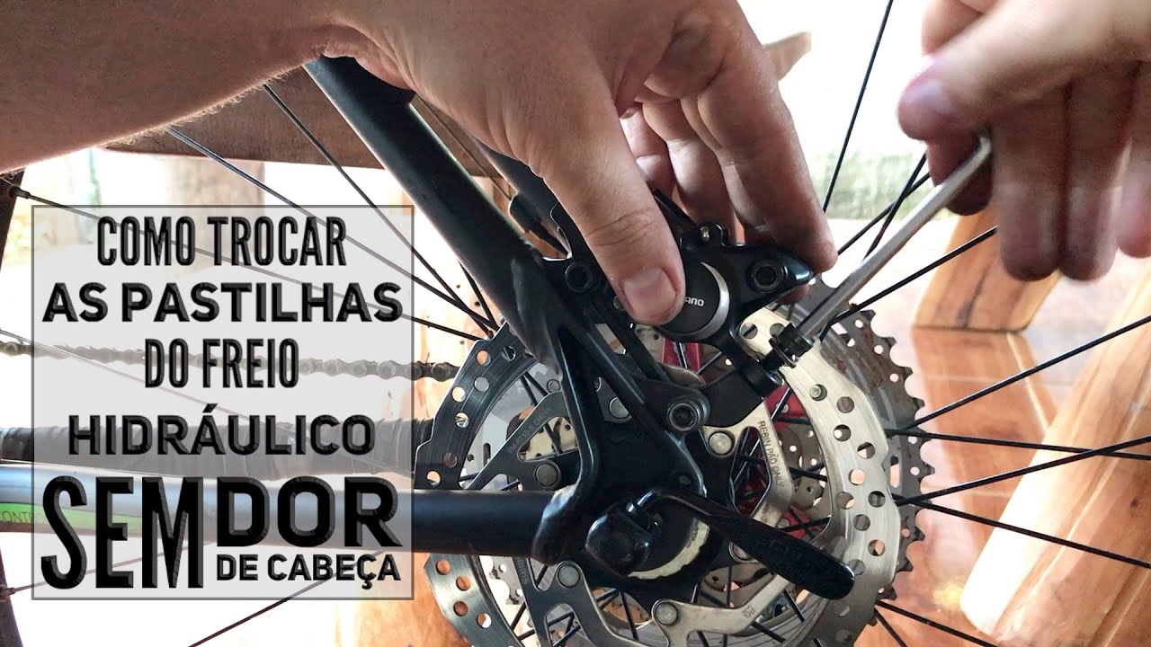 Como trocar as pastilhas do freio hidráulico sem dor de cabeça.