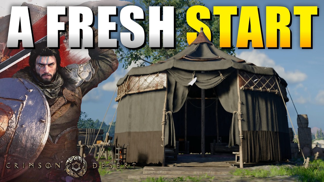 Crimson Desert A Fresh Start Quest Guide - Push the Wagon, Move the Sacks, Drive in Stakes