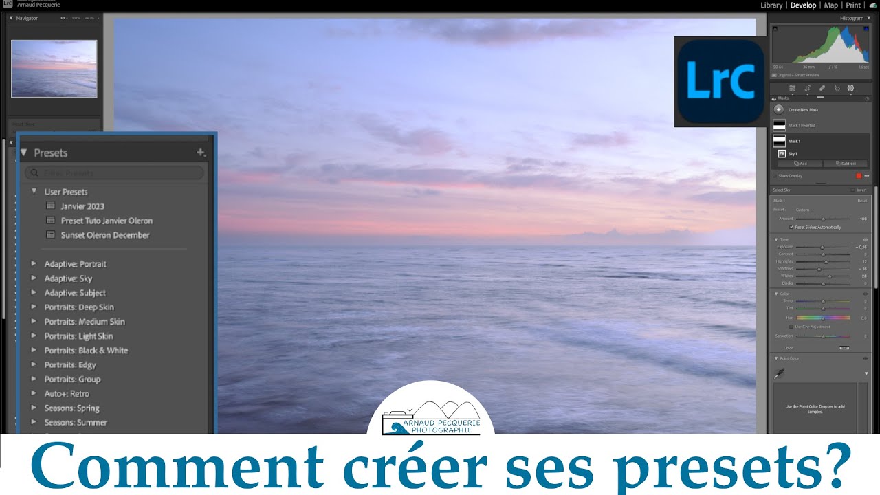Comment créer ses presets Lightroom et pourquoi?