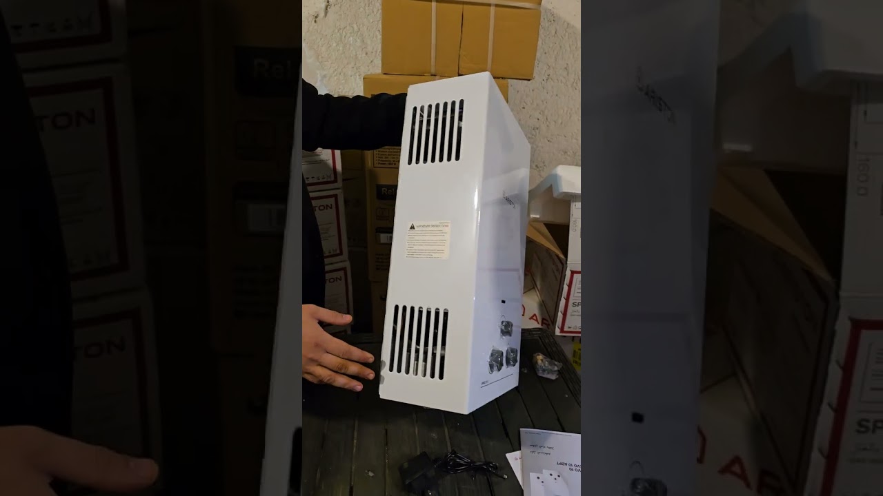 سخان أريستون غاز 10 لتر 🔥مياه سخنة فورًا وأداء إيطالي يعتمد عليه 🇮🇹لو بتدور على الجودة الحقيقية 👌