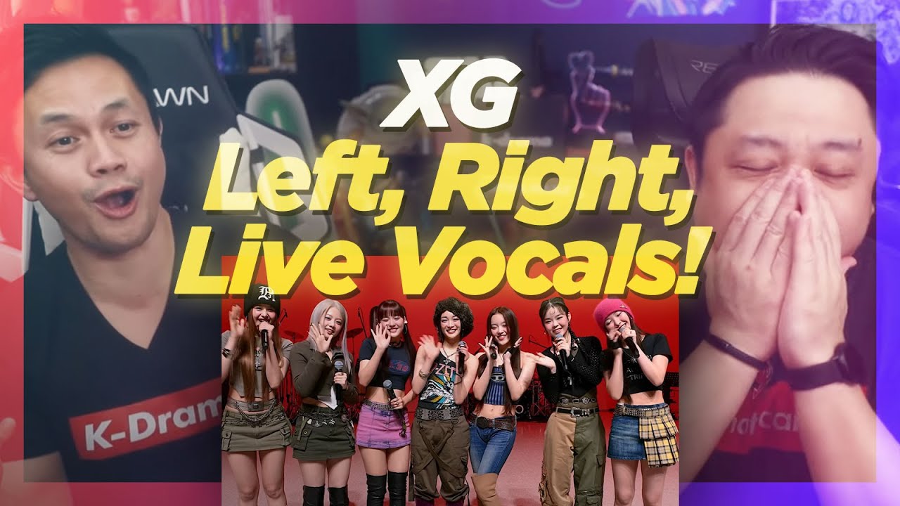 Live Vocals are Fire Reaction to XG Shooting Star It's Live + Left Right MV.