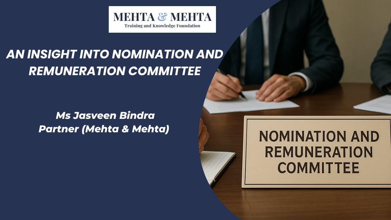 An insight into Nomination and Remuneration Committee