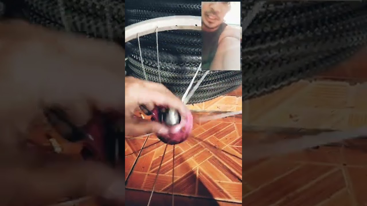 36holes hub to 28 holes rim easy step conversion