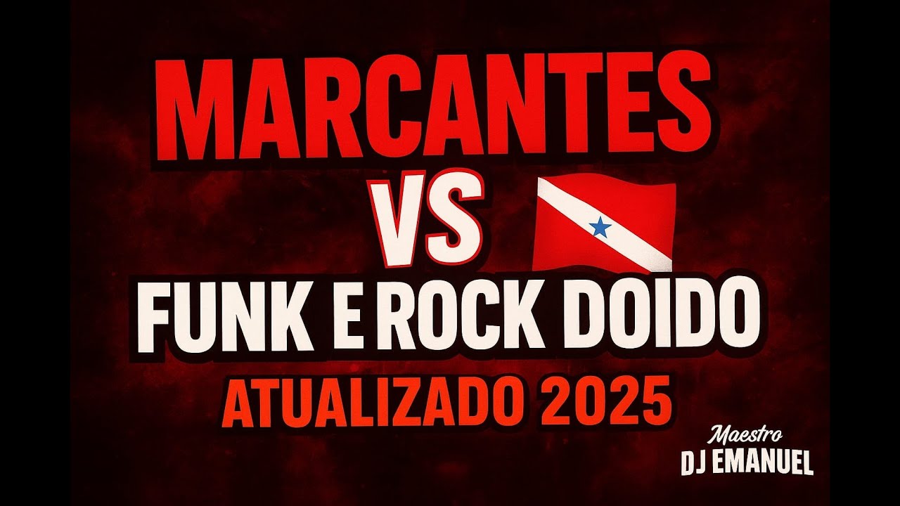 🔥 DJ Emanuel - Set Marcantes VS Funk & Rock Doido | O Maestro do Pará 2025 🔥