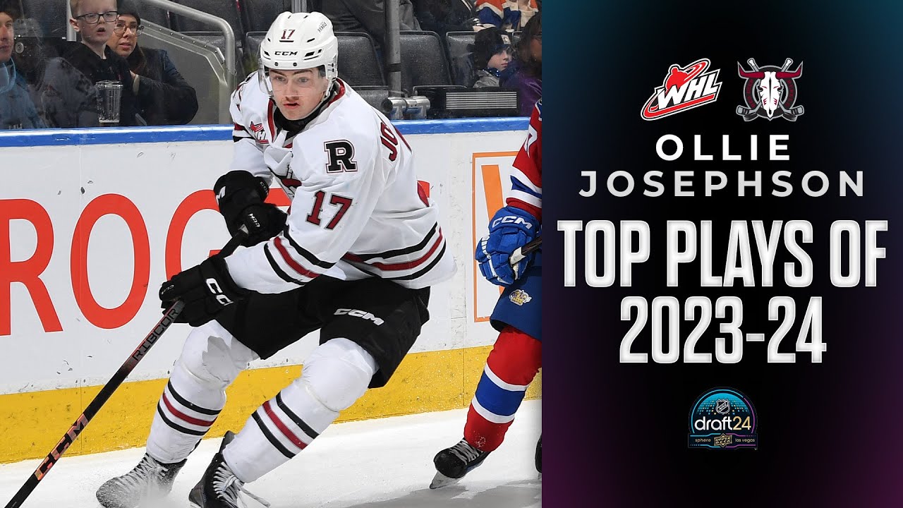 2024 NHL Draft Highlight Reel – Ollie Josephson