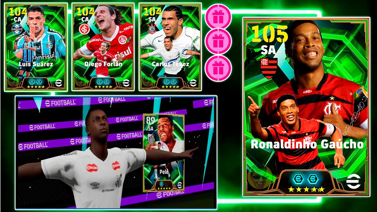 OS NOVOS ÉPICOS DO BRASILEIRÃO NO EFOOTBALL 26 MOBILE?
