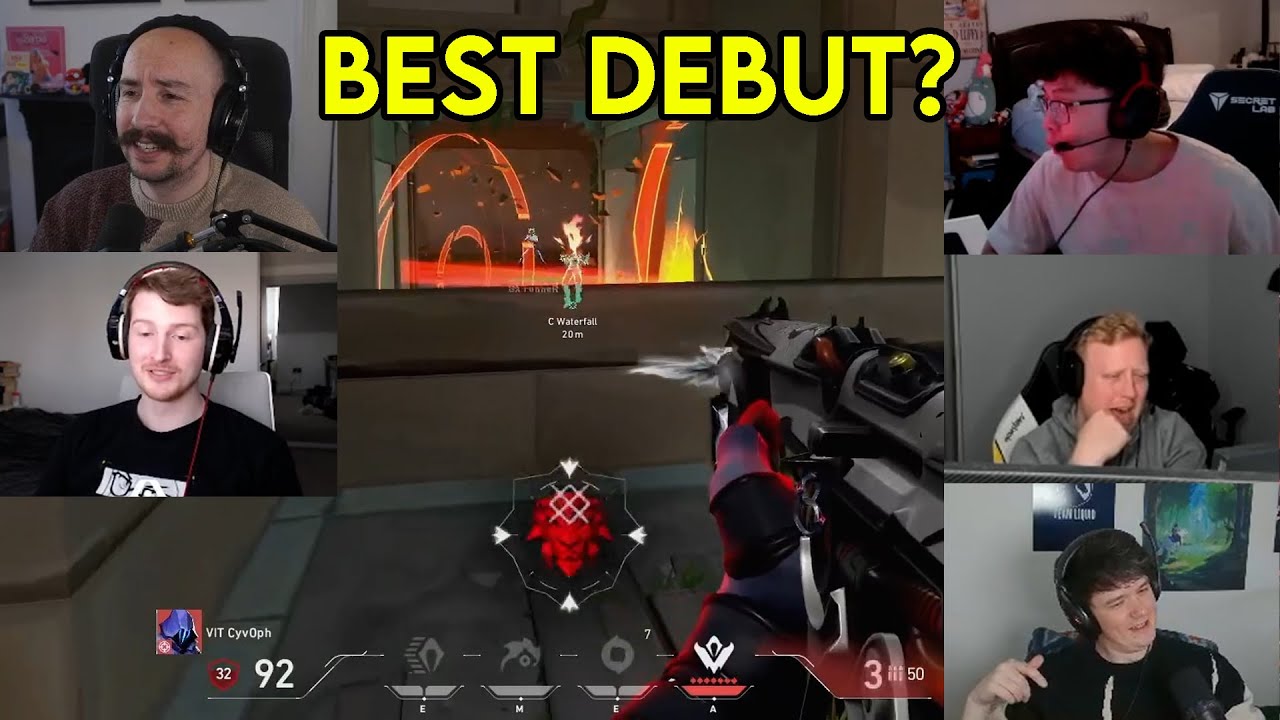 Valorant Streamers Reacts To VIT CyvOph Insane 4k Against GIANTX In VCT