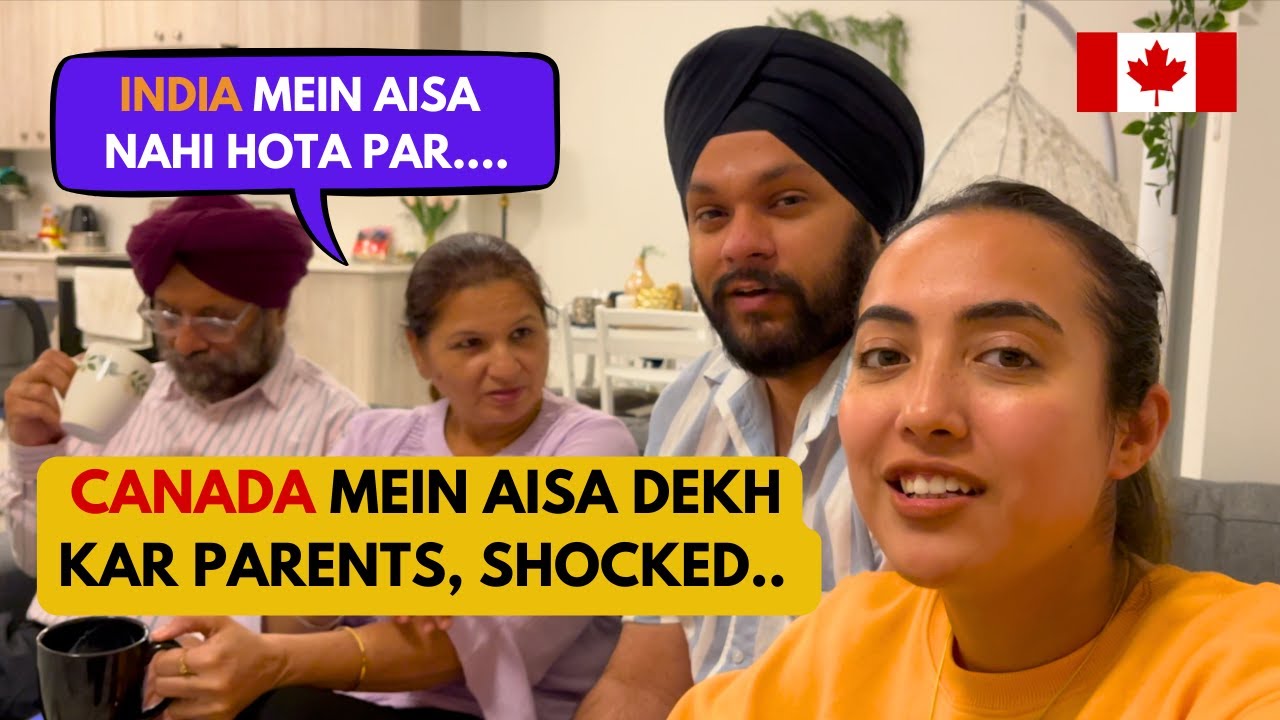 Jab mummy papa ko Canada ke bare mein ye pata laga... with @GursahibSinghCanada