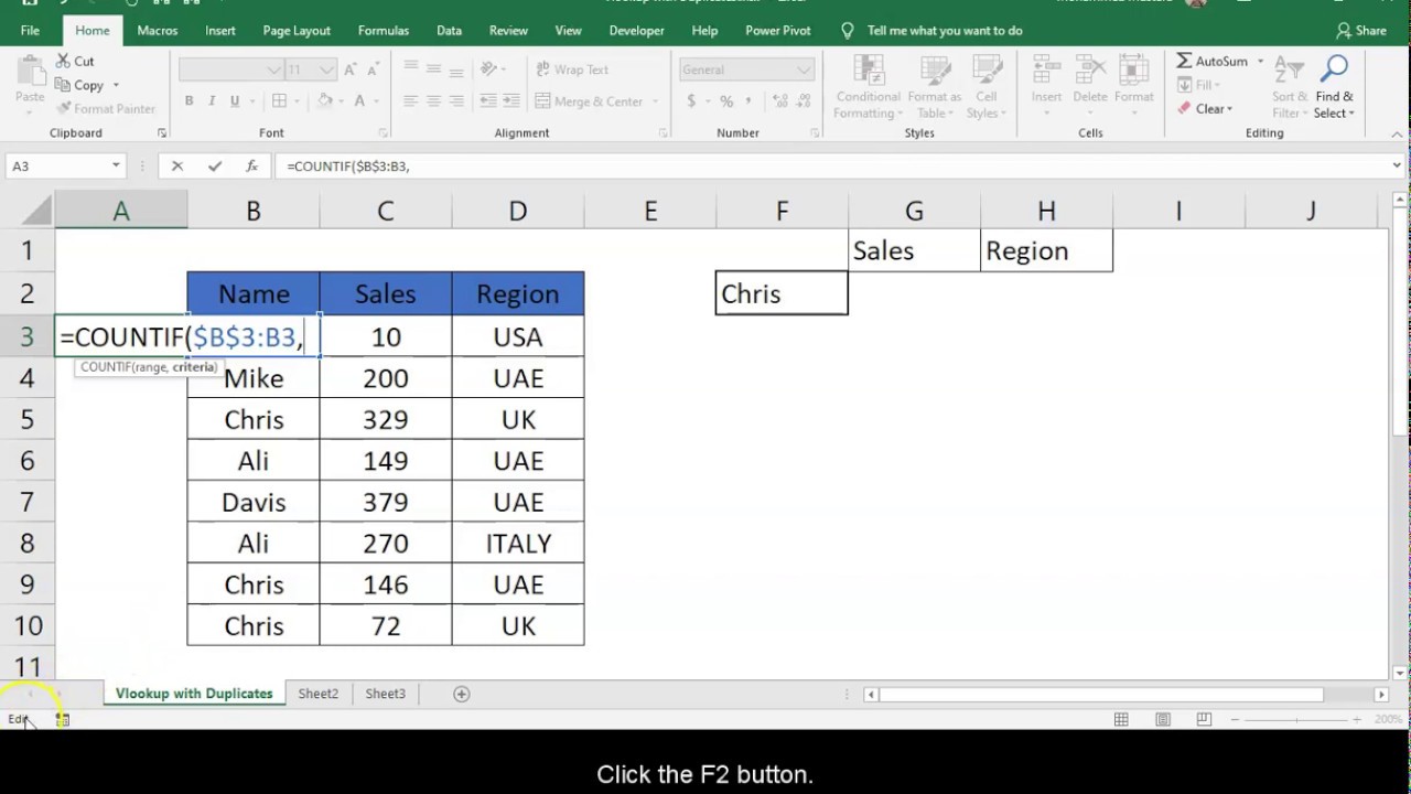 Vlookup with Duplicate Entries