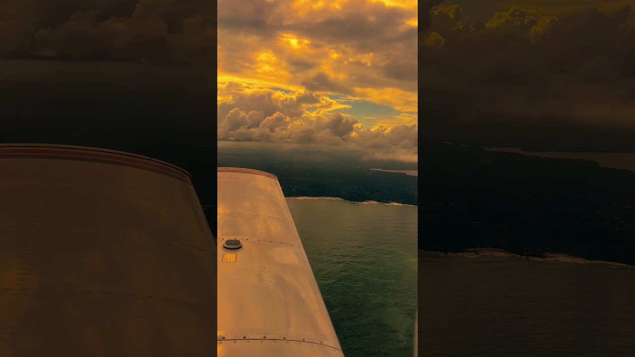 Surreal !! #aviation #paradise #lightaircraft #travel #exploreparadise #avgeek #pilot #paradisebeach