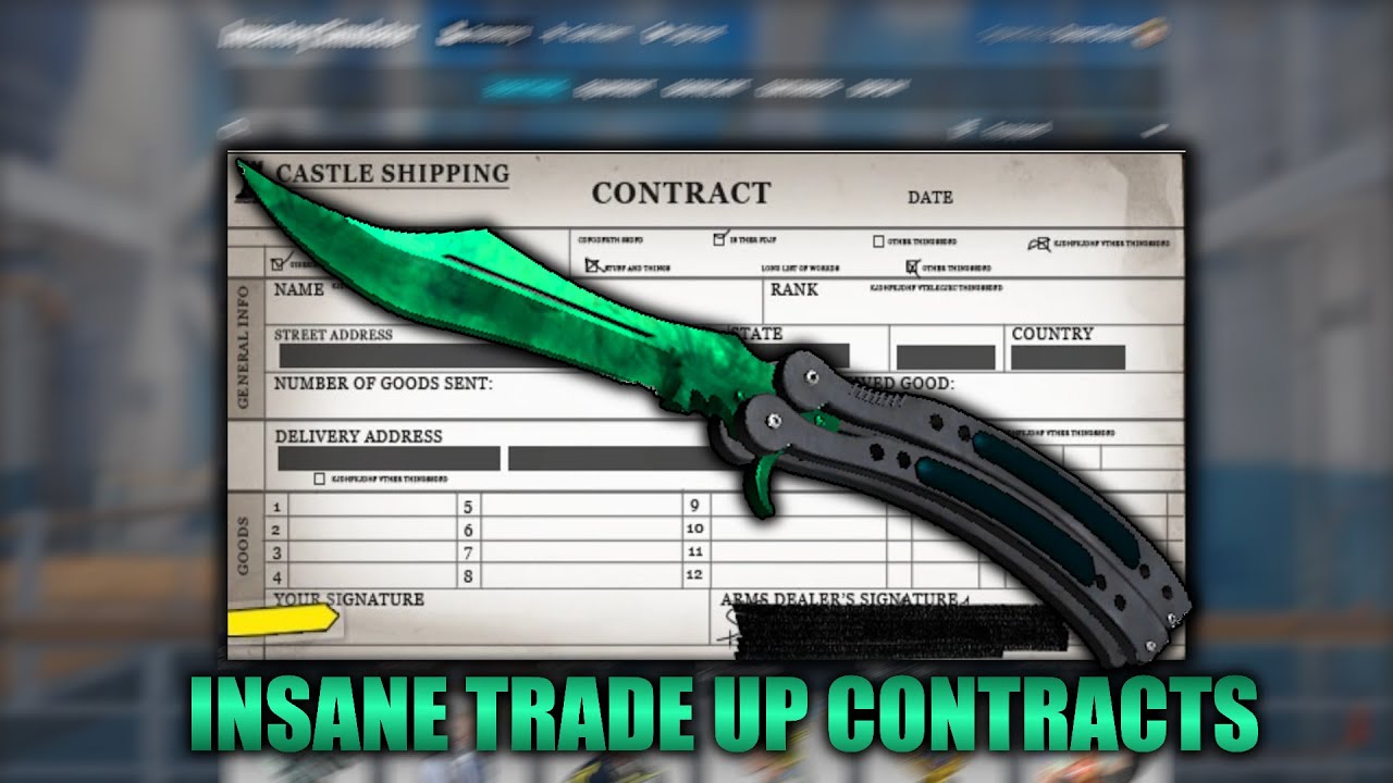 Latest Cs2 update covert skins to knife trade up contracts compilation!!