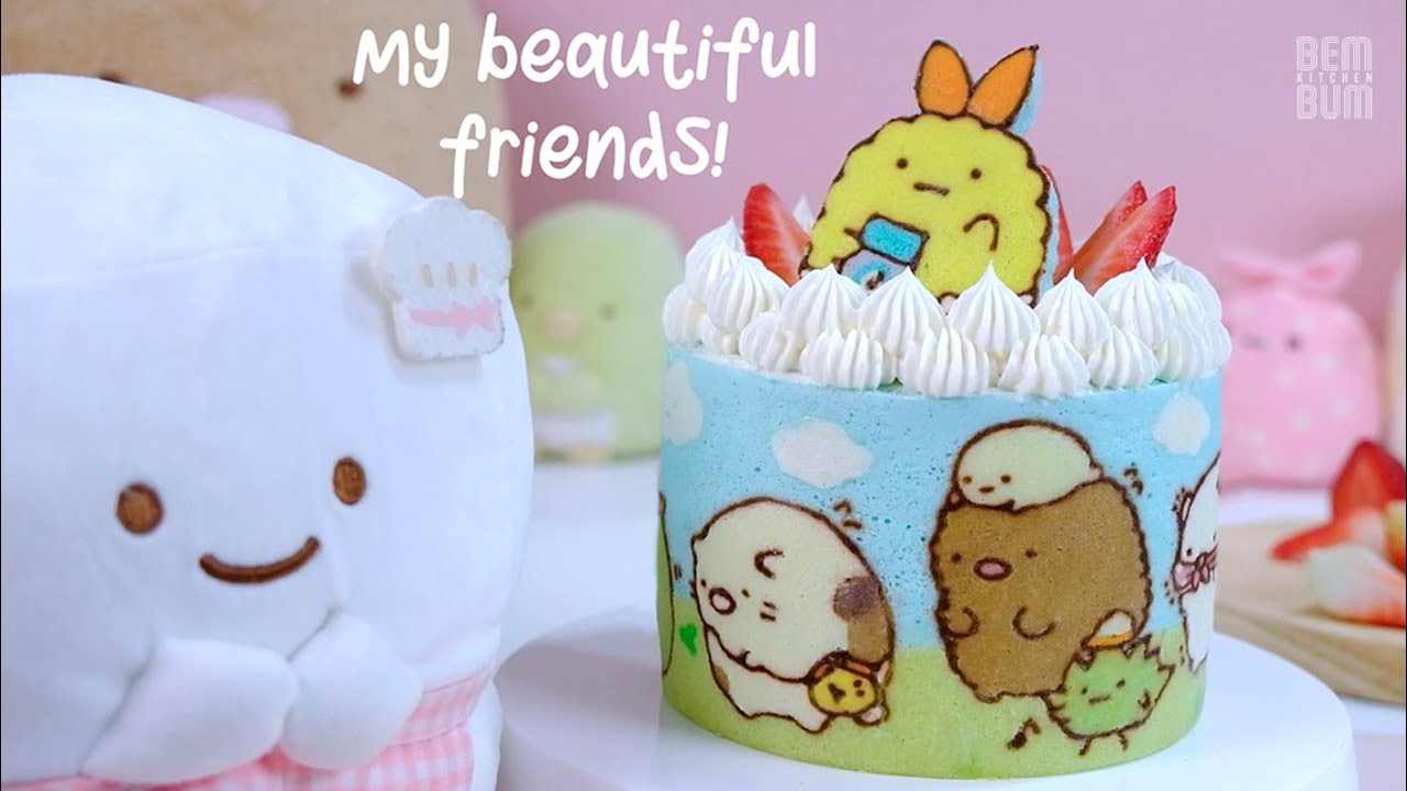 Sumikko Gurashi Deco Mousse Cake!