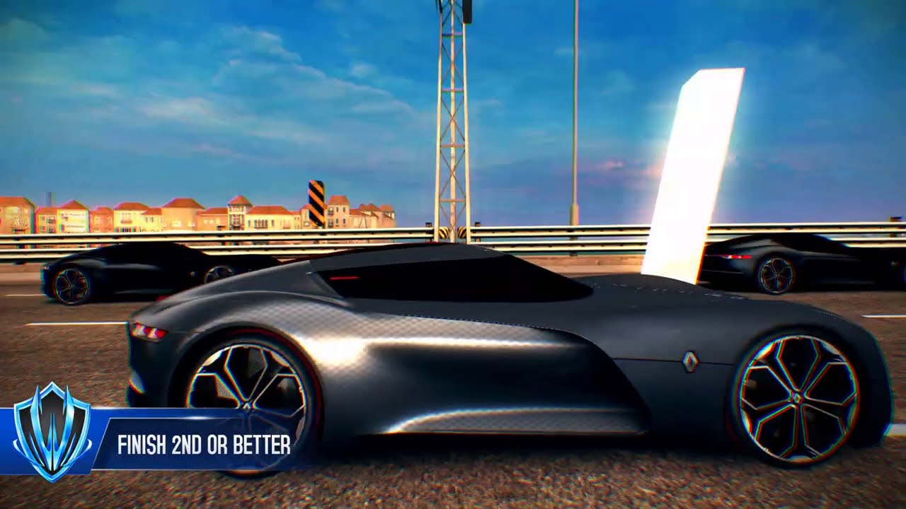 RENAULT TREZOR - Asphalt 8 Multiplayer 2021 | Super G Black