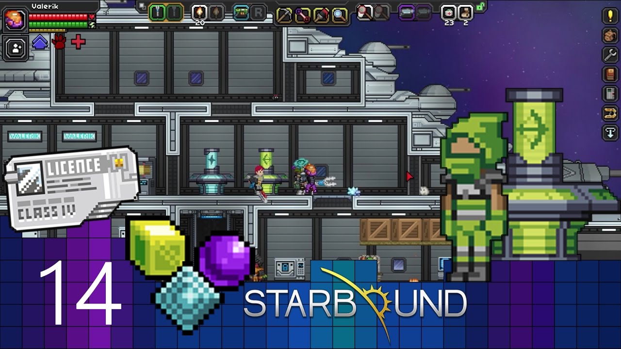 Starbound - Episode 14 - Getting and UPGRADE!