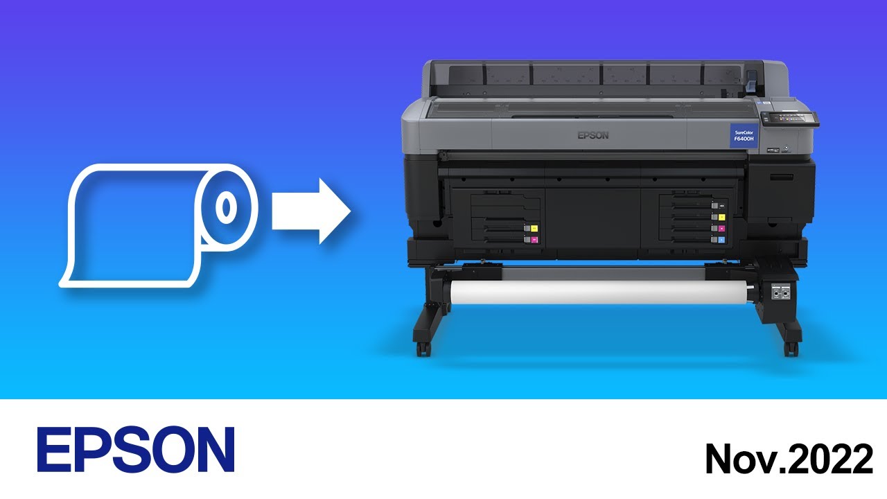 Loading Media (Epson SC-F6400 Series CMP0402-00)