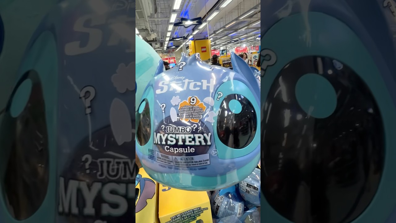 Disney Stitch Jumbo Mystery Capsule #disneystitch #liloandstitchliveaction #liloandstitch