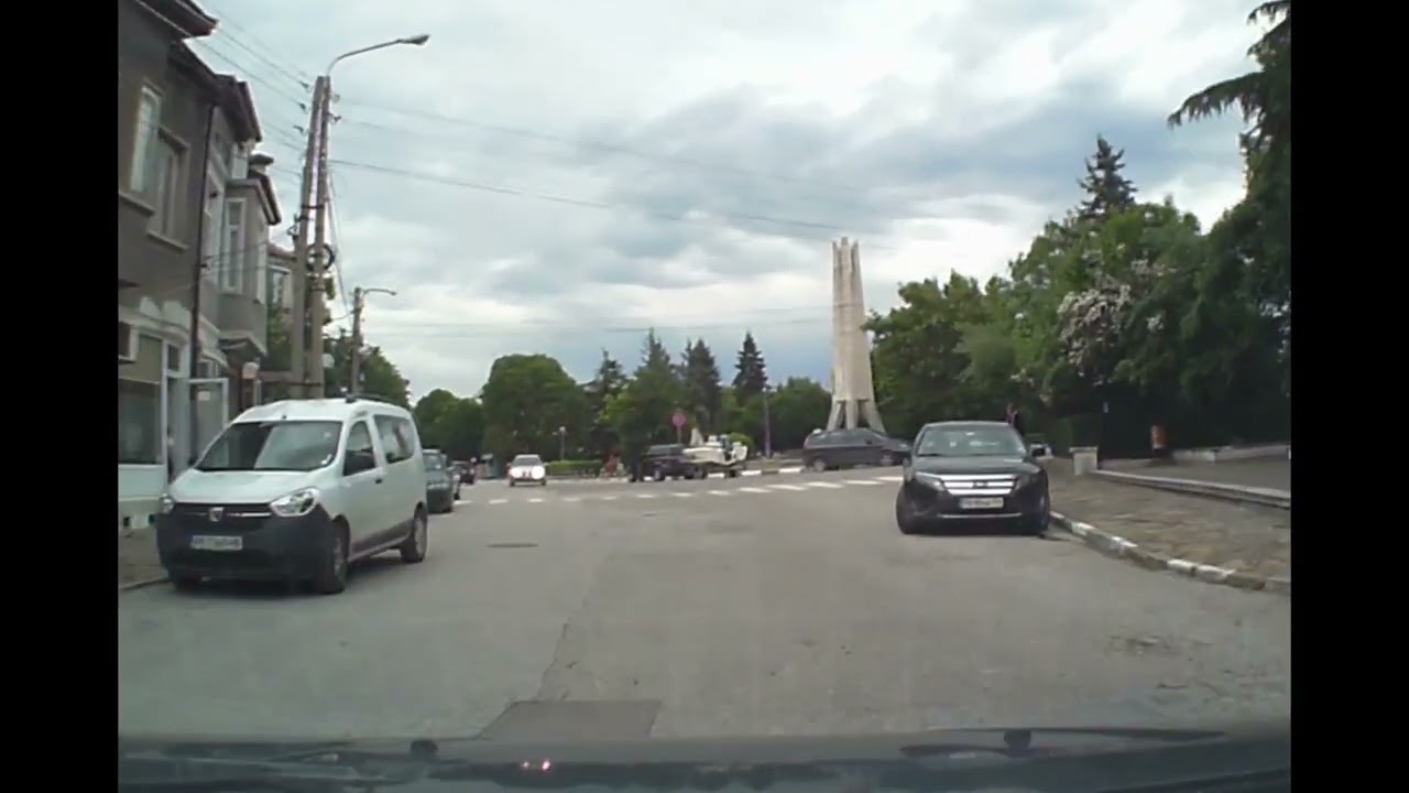 Транзит през гр . Кричим; Transit through the city Krichim;