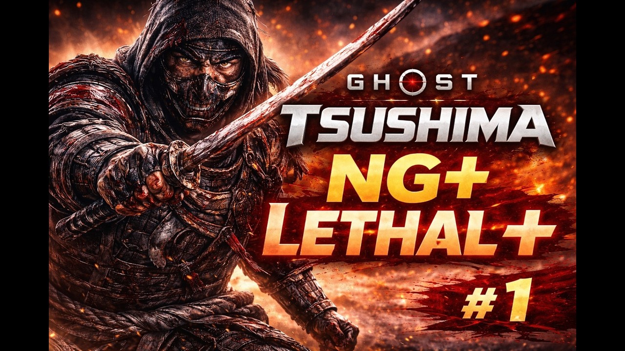 Ghost of Tsushima NG+ – Lethal+ Main Story Gameplay ⚔️ Act 1 (Part 1)