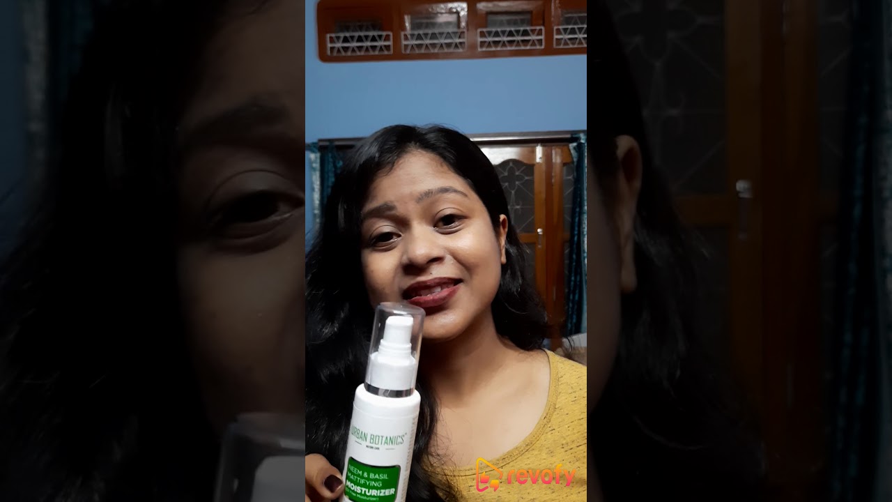 Revofy | UrbanBotanics Oil Free Mattyfying Moisturiser, 100ml | English | Devasri Das