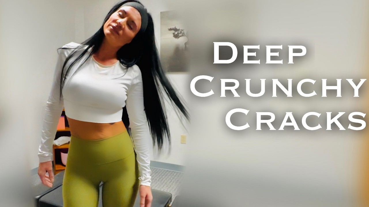 Flexible Body Cracked Hard *ASMR Chiropractic DEEP FULL BODY Therapy* + Relaxing Tapping 4 Napping.