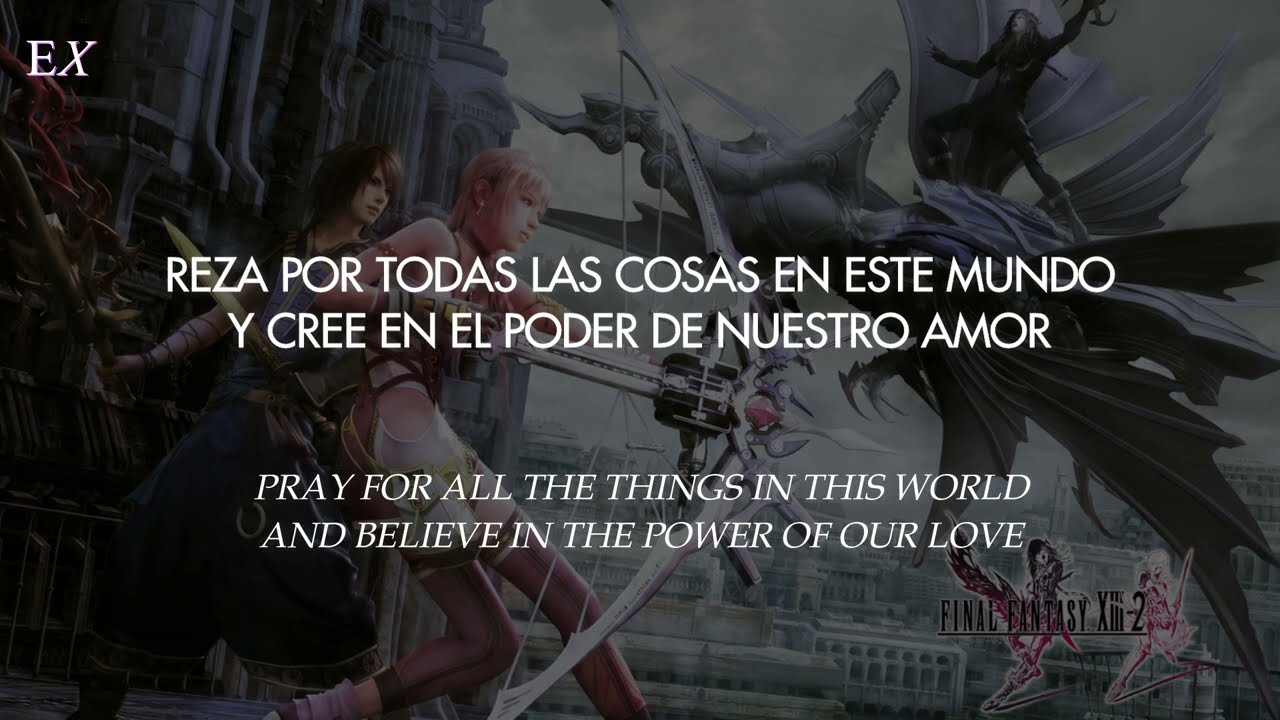 Jake Zyrus - New World (Español + Inglés) || Final Fantasy XIII-2