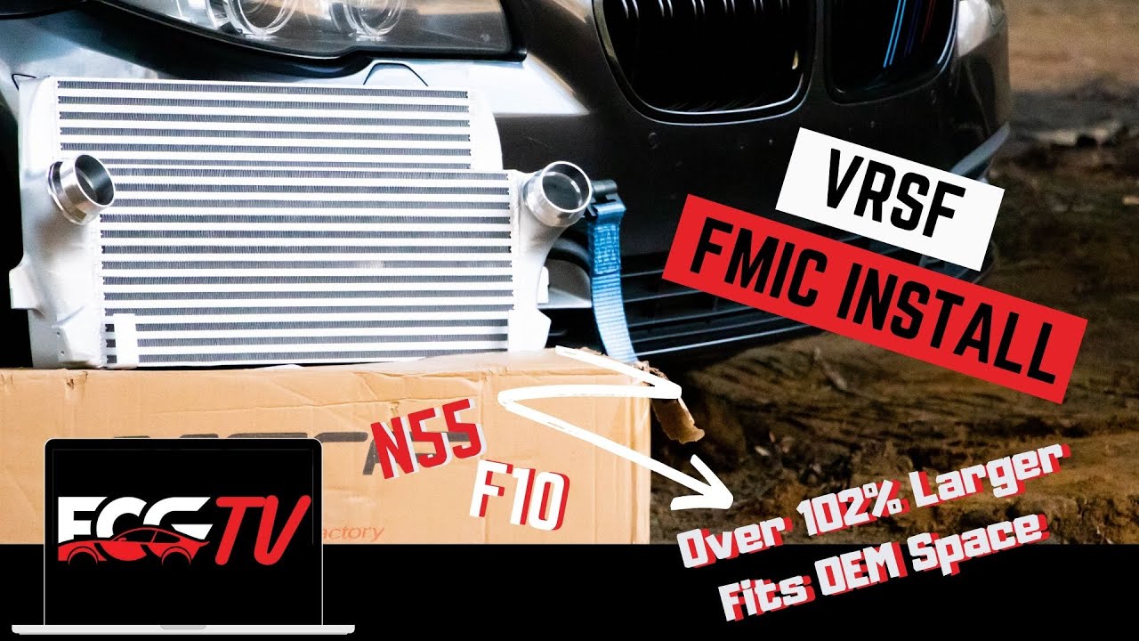 BMW F10 N55 Performance Intercooler Install
