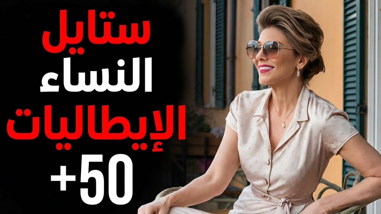 كيف ترتدين ملابس كإيطالية بعد سن الخمسين | نصائح في الأناقة
