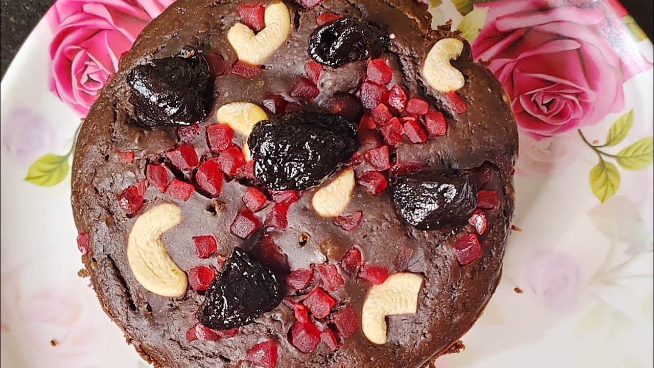 Christmas Special plum cake 🎂🍩🎄Eggless cake Recipe 