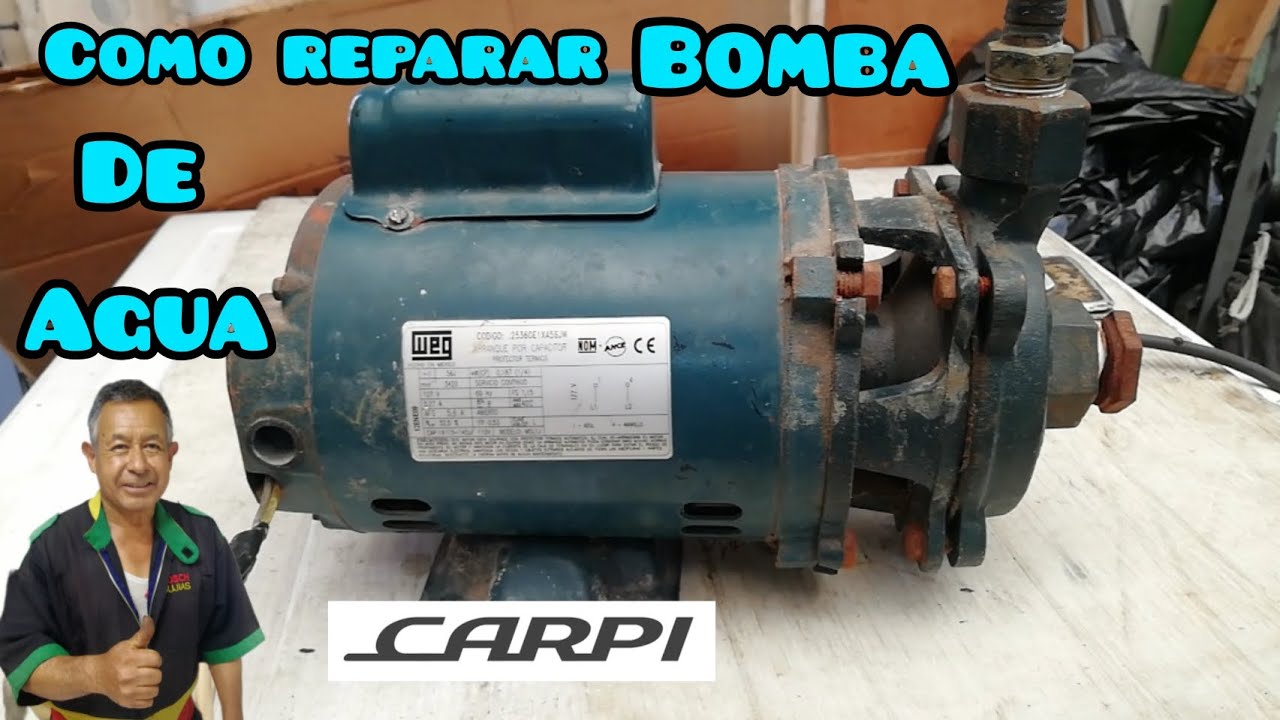 BOMBA DE AGUA NO ARRANCA SOLO ZUMBA