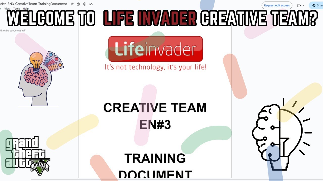 Creative Team plays a very important role in LifeInvader | MR.WINGS