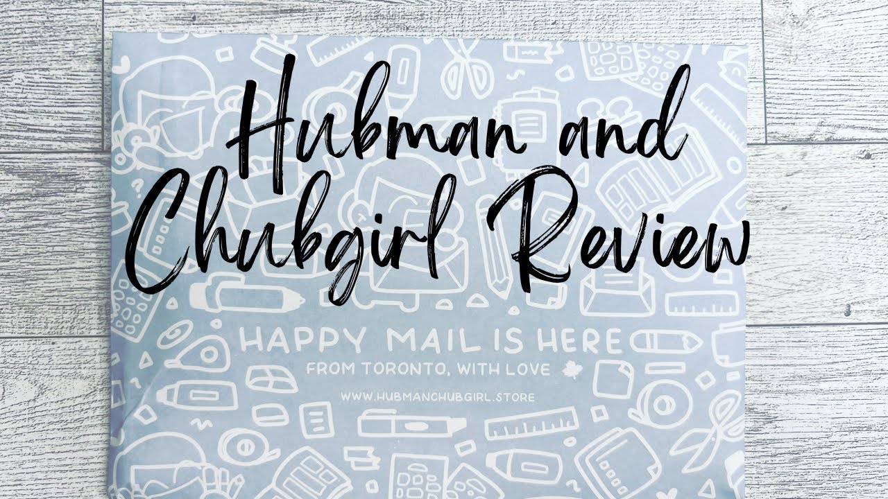 Hubman and Chubgirl Unboxing | Sticker Review | Sticker Organization | Planner Sticker Unboxing